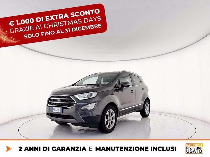 Grigio Usata 2019 Ford Ecosport Titanium S SUV | 13.620 € (Buon prezzo) - Immagine 1/4