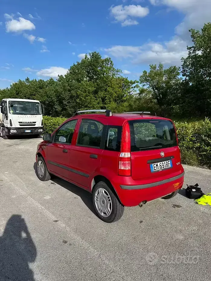 Usata Fiat Panda 77 CV (56 kW) 2012 Rosso Utilitaria