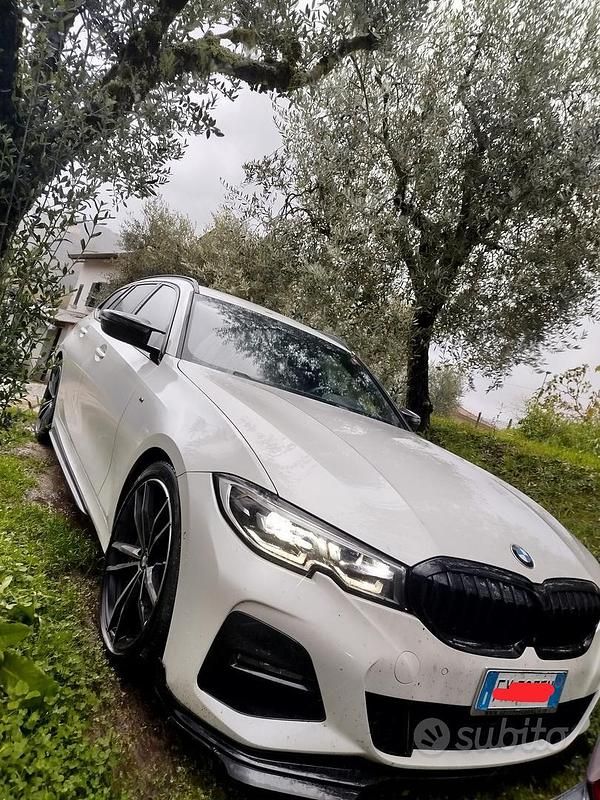 Usata BMW 330 M Sport 265 CV (194 kW) 2019 Bianco Station wagon