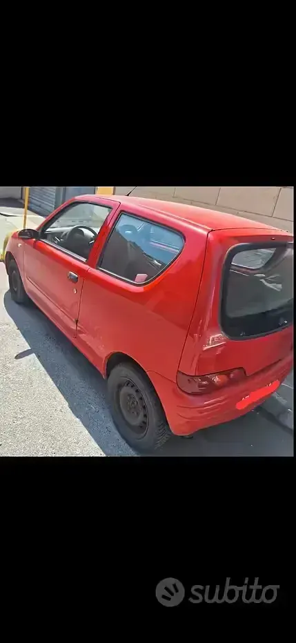 Usata Fiat 600 2003 Rosso Berlina