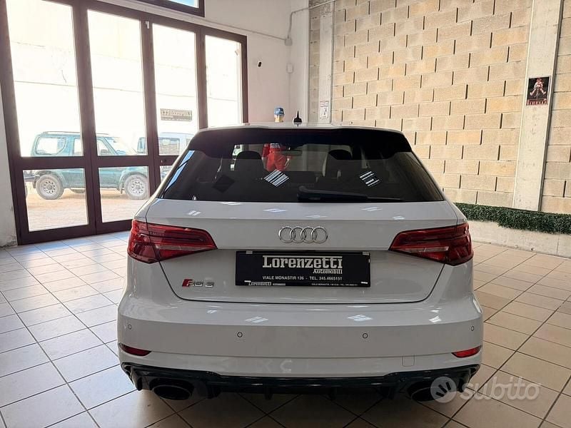 Usata Audi RS3 400 CV (294 kW) 2020 Bianco Berlina