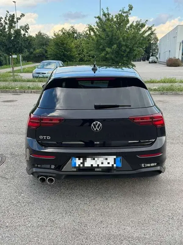Usata VW Golf VIII GTD 190 CV (139 kW) 2021 Nero Utilitaria