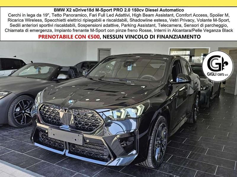 Usata BMW X2 M Sport 150 CV (110 kW) 2025 Nero SUV