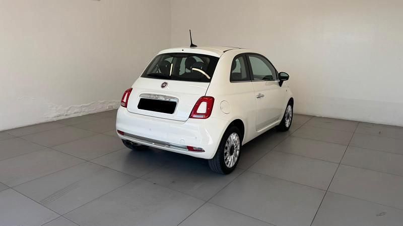 Usata Fiat 500 Lounge 69 CV (50 kW) 2018 Bianco Cabrio