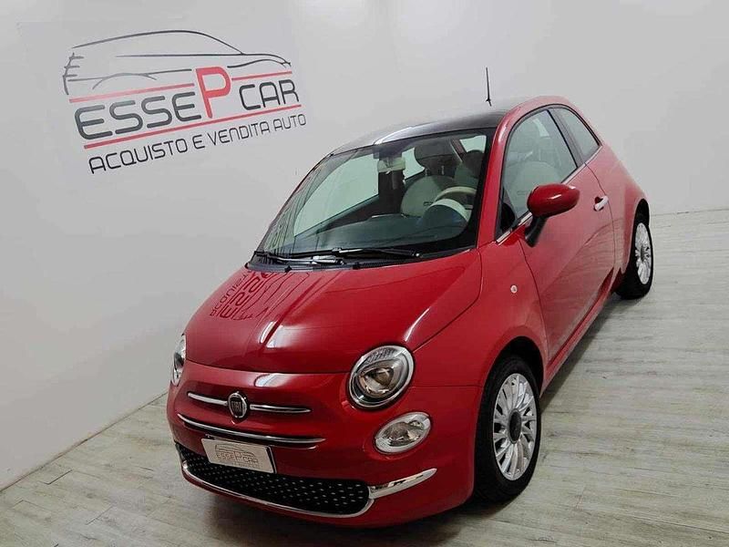 Usata Fiat 500 Lounge 69 CV (50 kW) 2017 Rosso Utilitaria