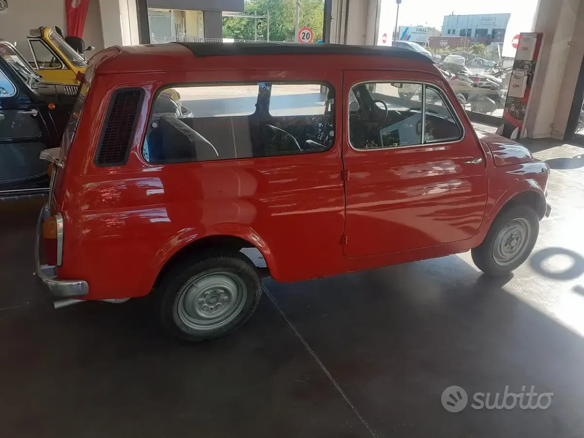 Usata Fiat 500 19 CV (13 kW) 1960 Arancione Utilitaria