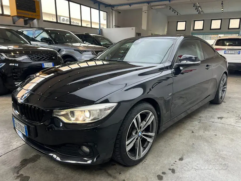 Usata BMW 420 184 CV (135 kW) 2014 Grigio scuro Coupé