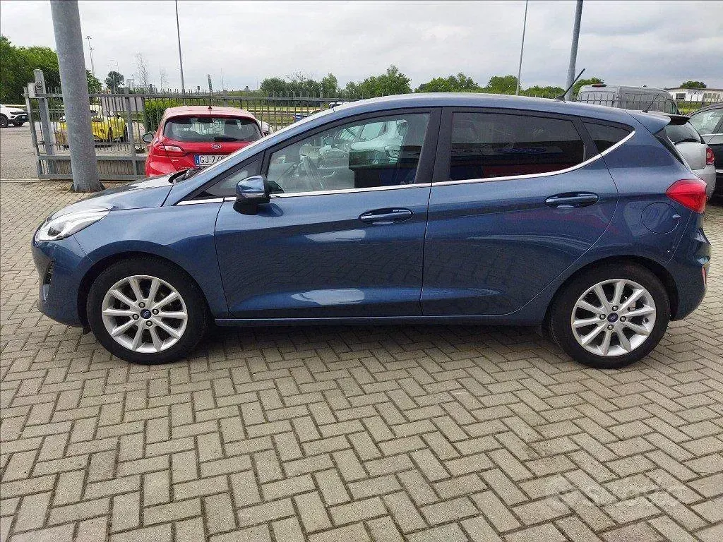 Usata Ford Fiesta Titanium S 101 CV (74 kW) 2019 Blu Utilitaria