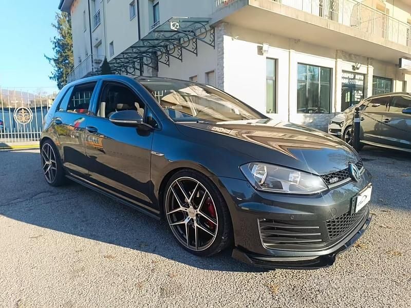 Usata VW Golf VII GTD 225 CV (165 kW) 2016 Grigio Berlina