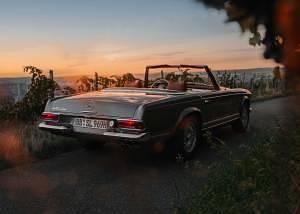 Käytetty Mercedes SL280 170 HP (125 kW) 1969 Harmaa Avoauto