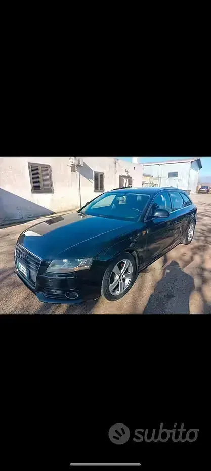 Usata Audi A4 143 CV (105 kW) 2009 Nero Station wagon