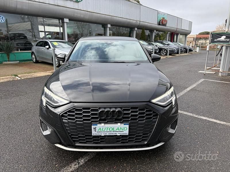 Usata Audi A3 S-Line 150 CV (110 kW) 2022 Nero Berlina
