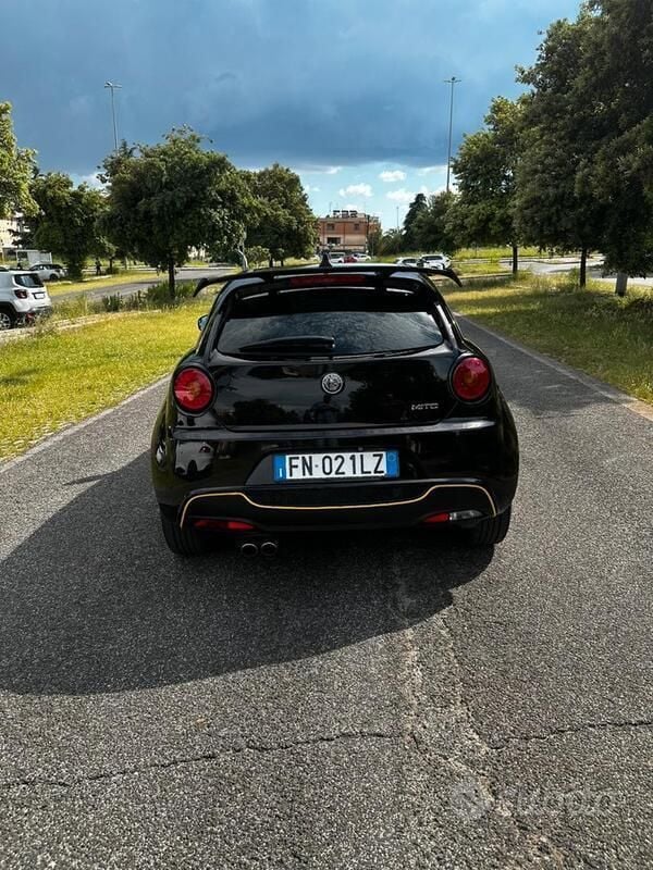 Usata Alfa Romeo MiTo 79 CV (58 kW) 2018 Nero Utilitaria