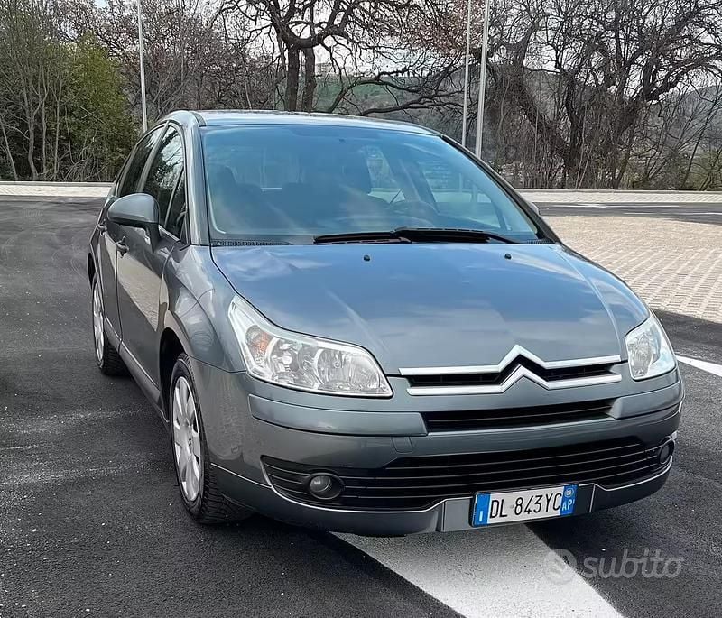Usata Citroën C4 90 CV (66 kW) 2008 Grigio Berlina