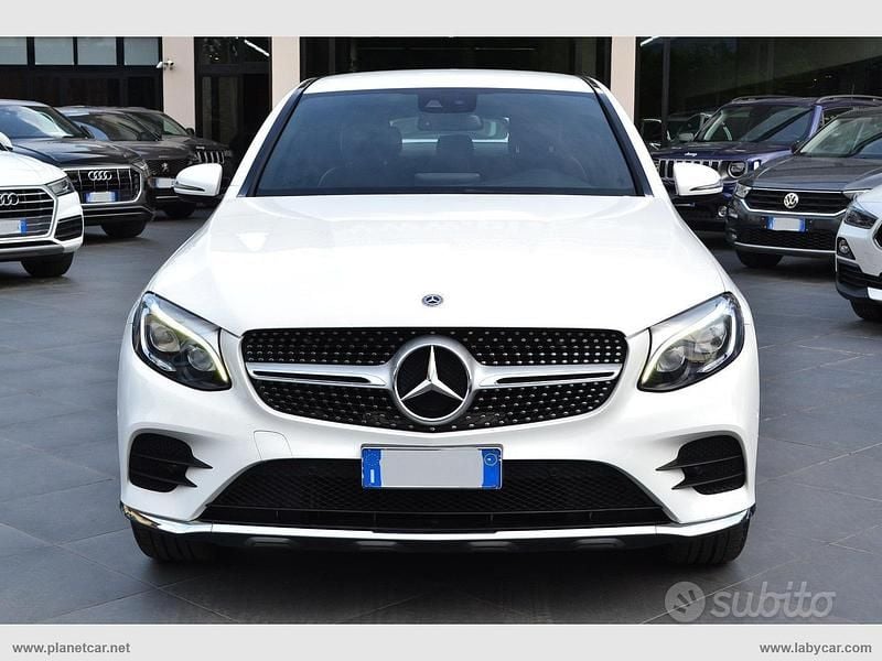 Usata Mercedes GLC250 Premium 204 CV (150 kW) 2018 Bianco Coupé
