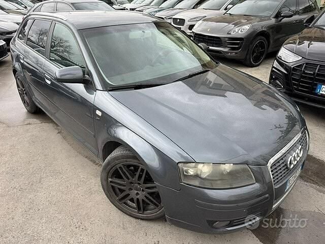 Usata Audi A3 Attraction 140 CV (102 kW) 2007 Grigio Utilitaria
