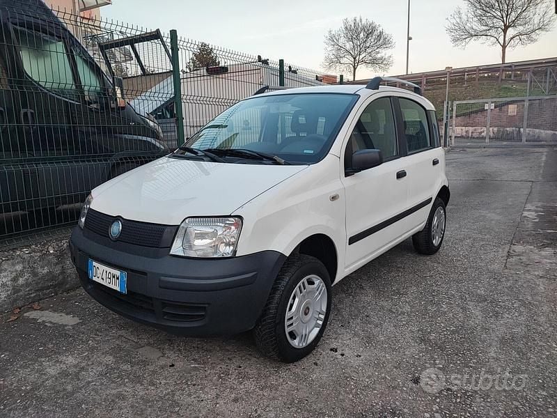 Bianco Usata 2006 Fiat Panda 4x4 Due volumi | 3690 € (Super prezzo) - Immagine 1/4