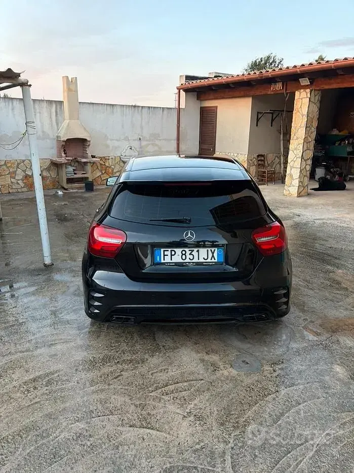Usata Mercedes A180 2018 Nero Berlina