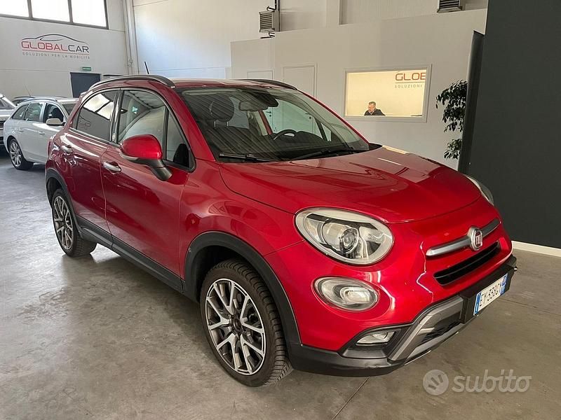 Usata Fiat 500X Cross Plus 140 CV (102 kW) 2015 Rosso SUV