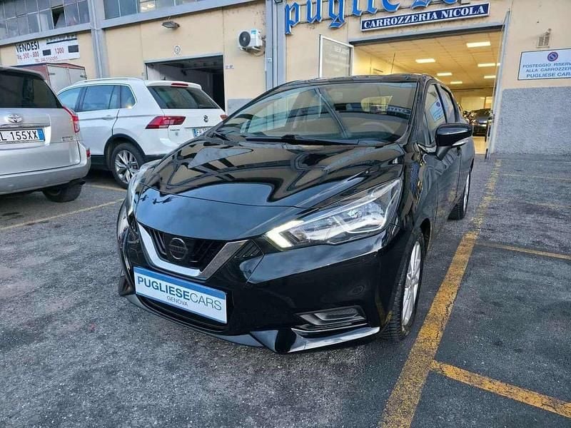Usata Nissan Micra Acenta 71 CV (52 kW) 2019 Nero Utilitaria