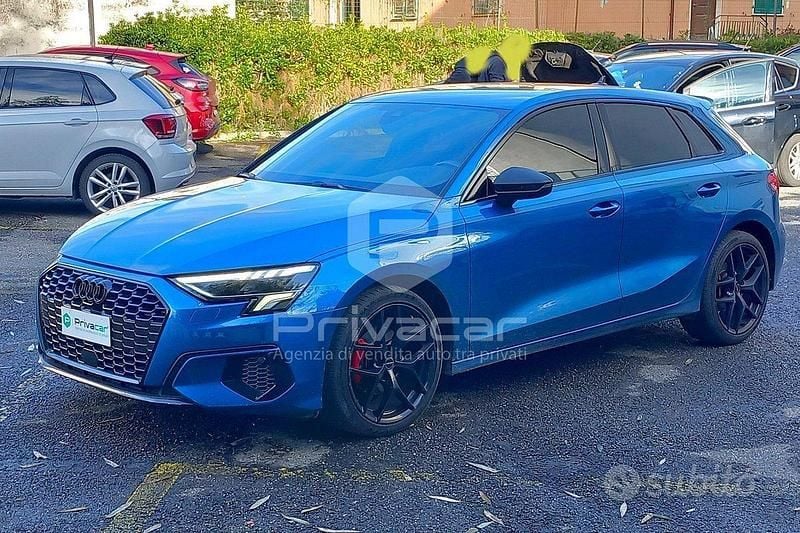Blu Usata 2022 Audi A3 Sportback Advanced Utilitaria | 25.490 € (Ottimo prezzo) - Immagine 1/4