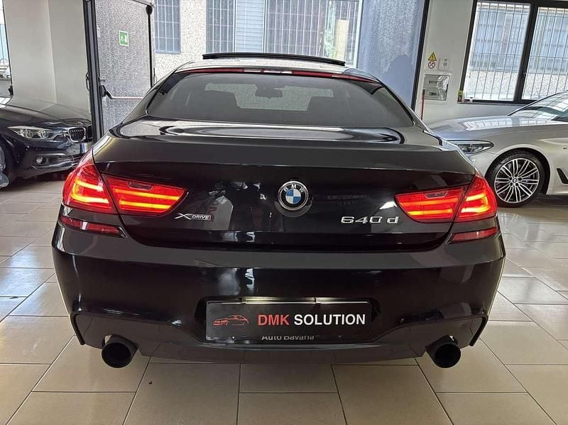 Usata BMW 640 M Sport 313 CV (230 kW) 2016 Nero Coupé