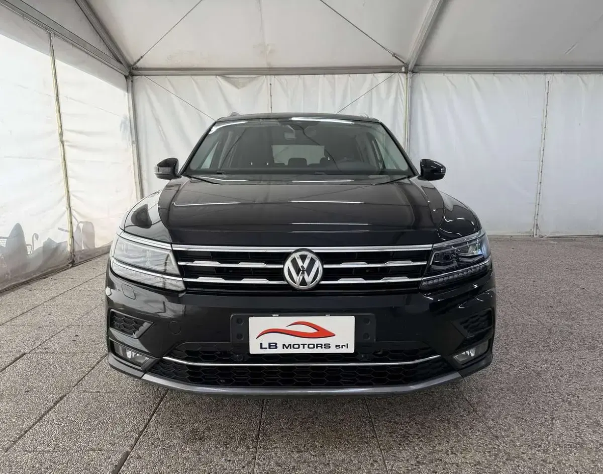 Usata VW Tiguan Allspace Advance 150 CV (110 kW) 2018 Nero SUV