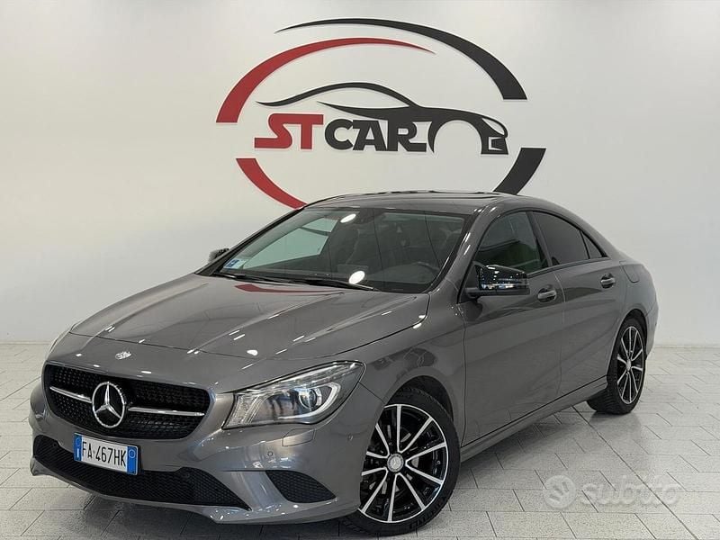 Usata Mercedes CLA200 Premium 136 CV (100 kW) 2015 Grigio Berlina