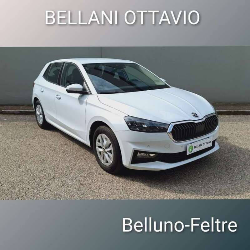 Bianco Usata 2024 Skoda Fabia Ambition Due volumi | 17.800 € (Cara) - Immagine 1/4