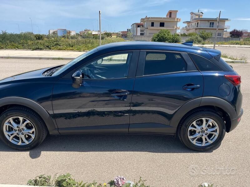 Usata Mazda CX-3 Evolve 105 CV (77 kW) 2015 Blu/azzurro SUV