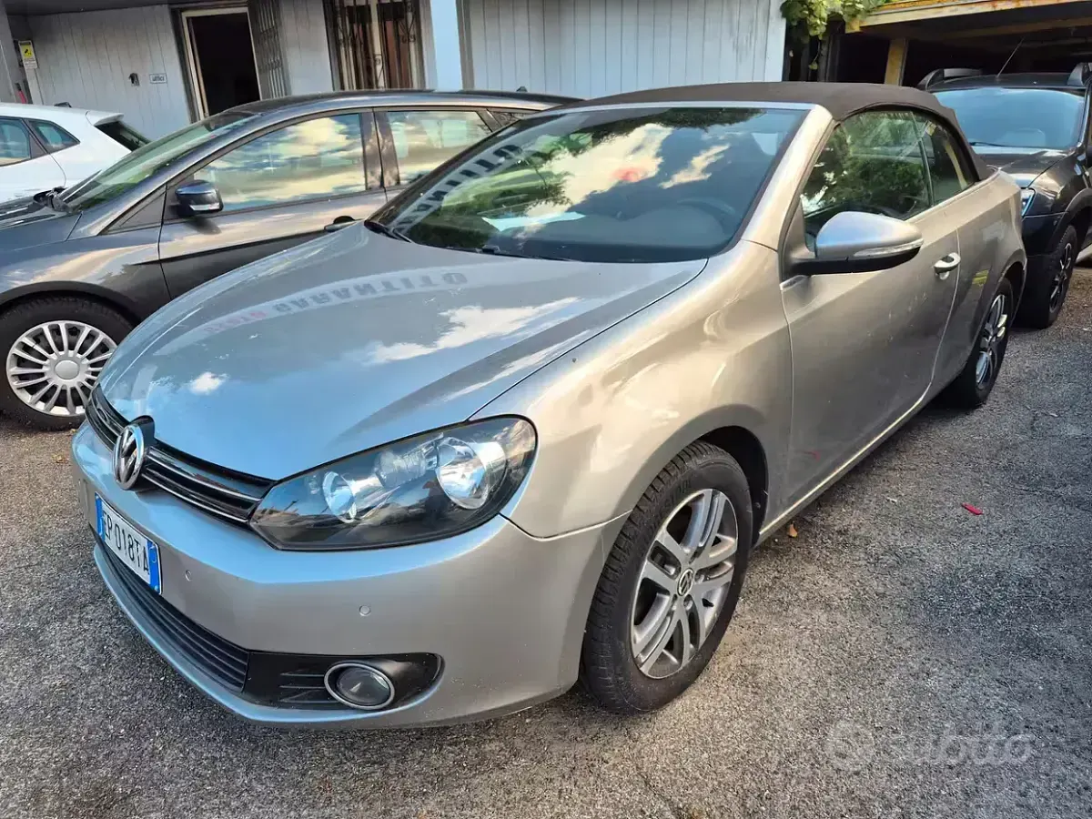Usata VW Golf Cabriolet 105 CV (77 kW) 2012 Cabrio