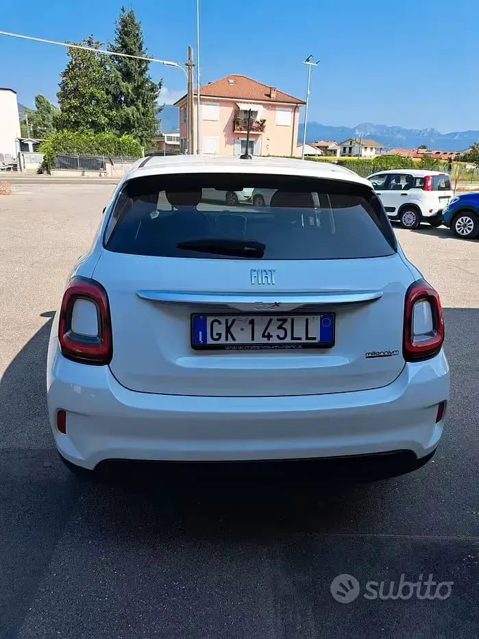 Usata Fiat 500X Club 95 CV (69 kW) 2022 Bianco SUV