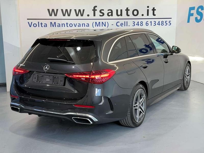 Begagnad Mercedes C300e AMG Line Premium 265 HK (194 kW) 2025 Grå Kombi