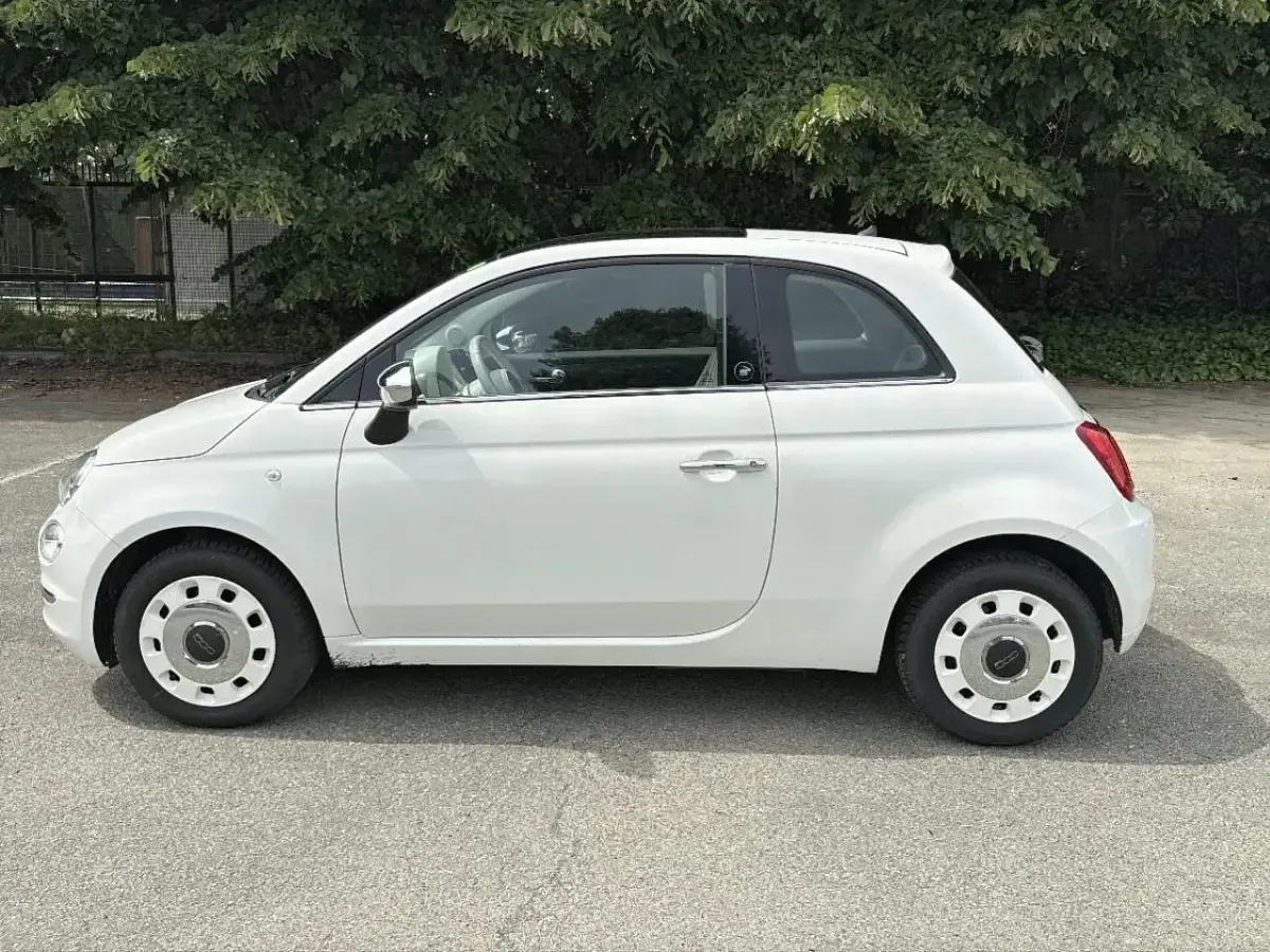 Usata Fiat 500 Lounge 69 CV (50 kW) 2017 Bianco Utilitaria