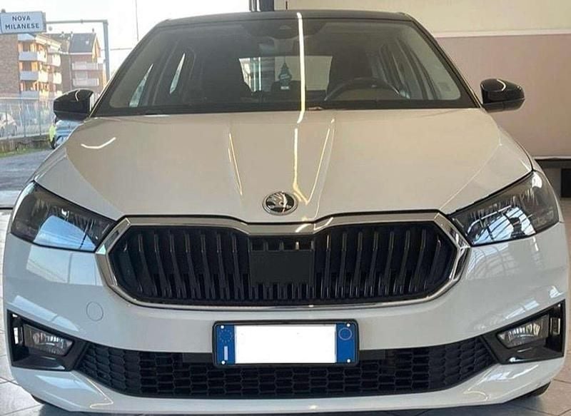 Usata Skoda Fabia Monte Carlo 110 CV (80 kW) 2024 Bianco tetto nero Utilitaria