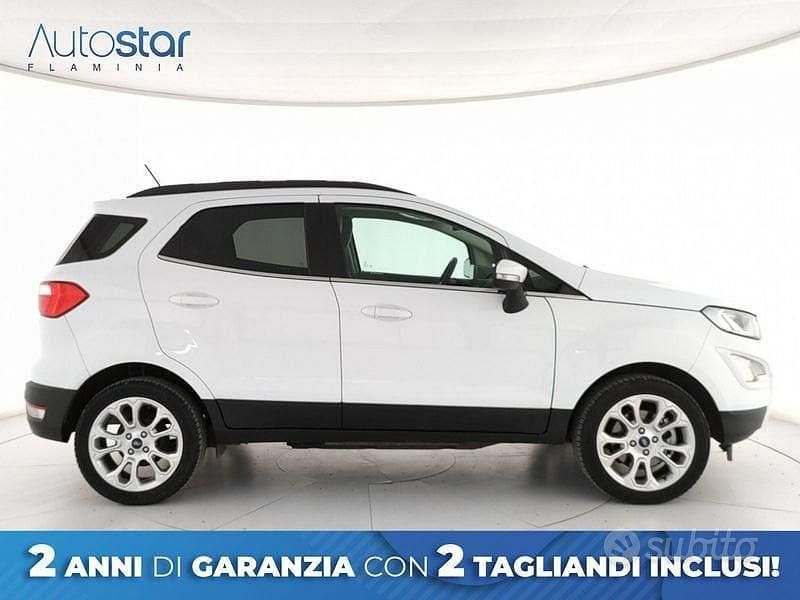 Usata Ford Ecosport Titanium S 125 CV (91 kW) 2021 Bianco SUV
