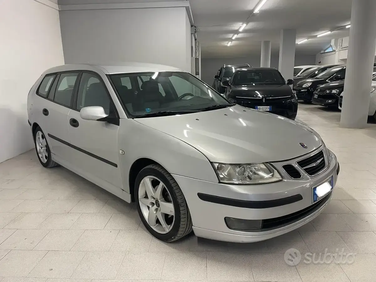 Usata Saab 9-3 Vector 120 CV (88 kW) 2007 Grigio Station wagon