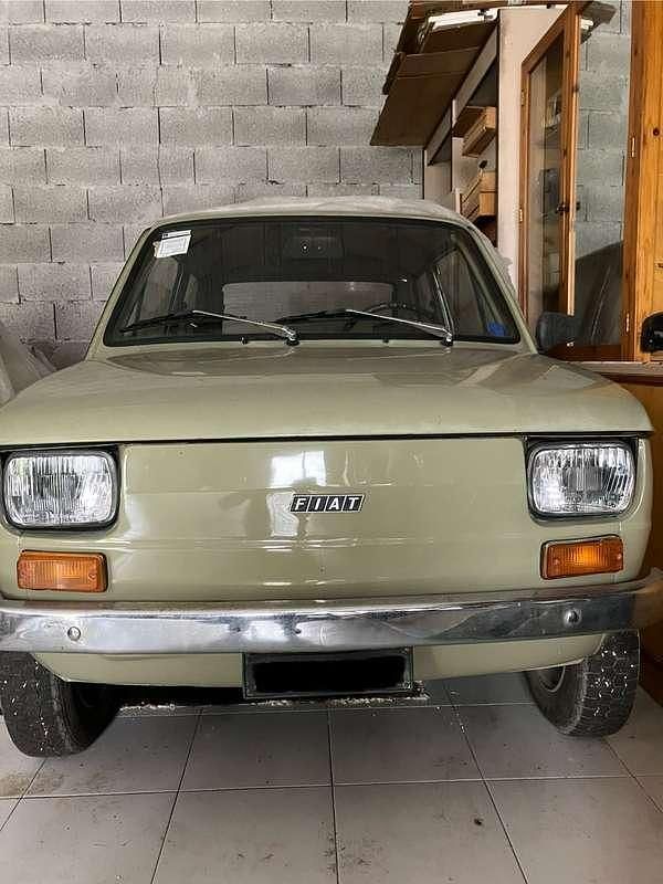 Usata Fiat 126 23 CV (16 kW) 1982 Verde Utilitaria