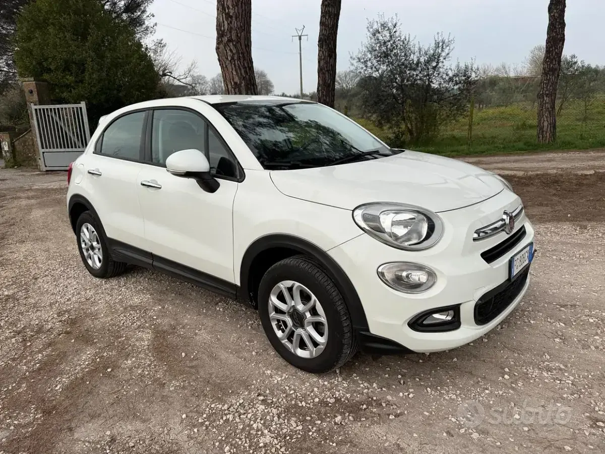 Usata Fiat 500X Pop 95 CV (69 kW) 2017 Bianco SUV