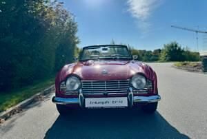 Usata Triumph TR4 100 CV (73 kW) 1962 Rosso Cabrio