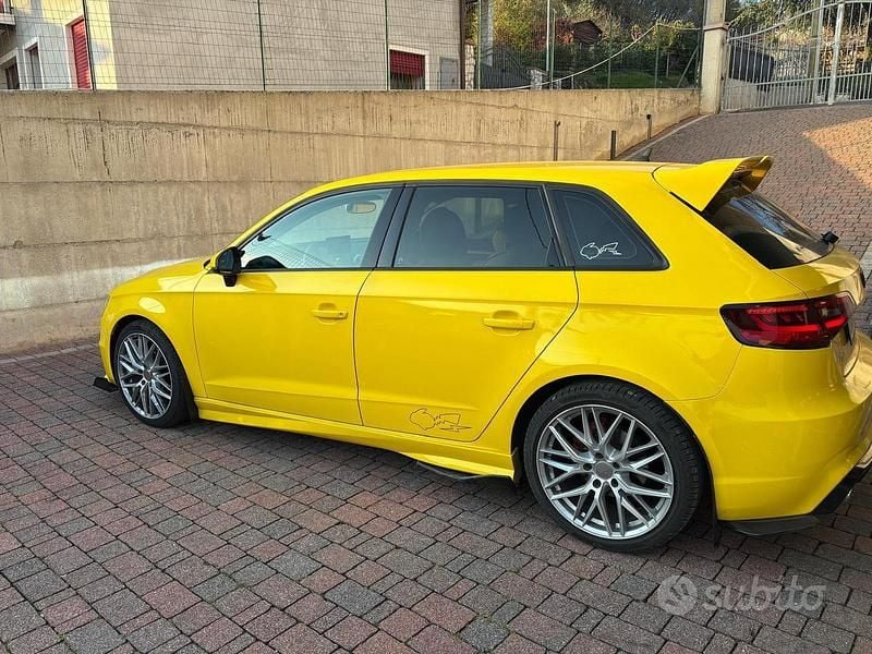 Usata Audi A3 Design 110 CV (80 kW) 2015 Bianco Berlina