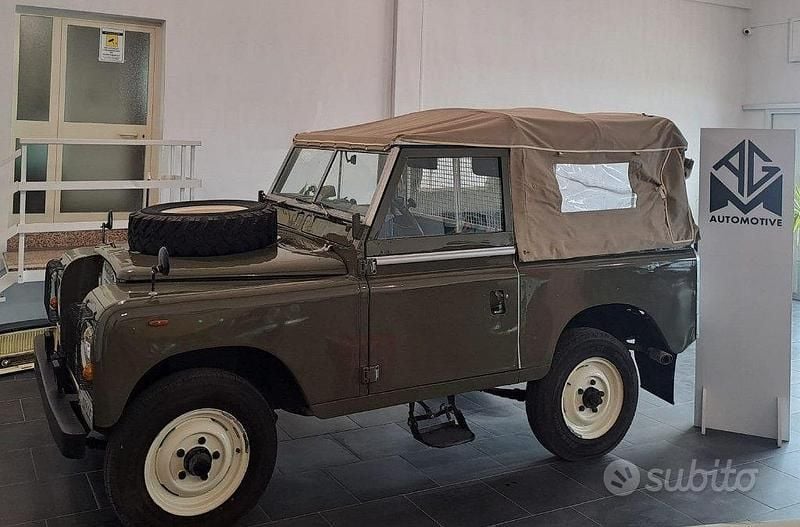 Usata Land Rover 88 1980 Verde Pick-up