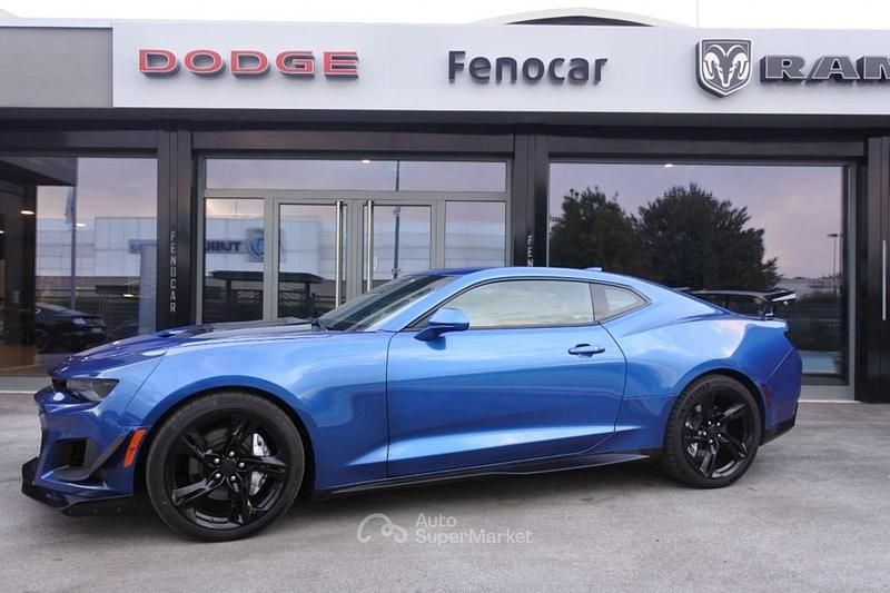 Usata Chevrolet Camaro ZL1 453 CV (333 kW) 2016 Blu/azzurrohyper blue metallicnero Coupé