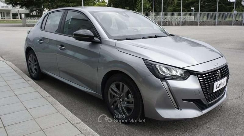 Usata Peugeot 208 Active 75 CV (55 kW) 2022 Grigio Utilitaria