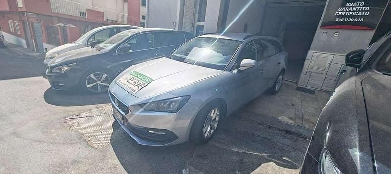 Usata Seat Leon Business 116 CV (85 kW) 2022 Argento Station wagon