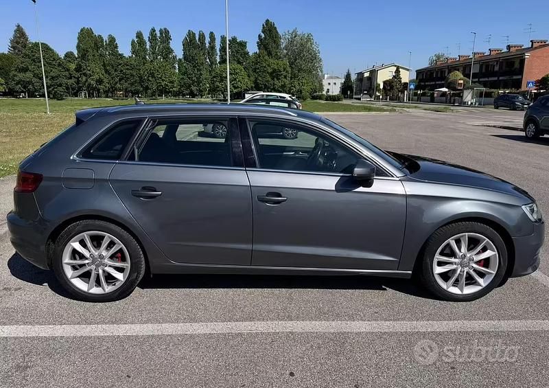 Usata Audi A3 Ambition 150 CV (110 kW) 2013 Grigio Berlina