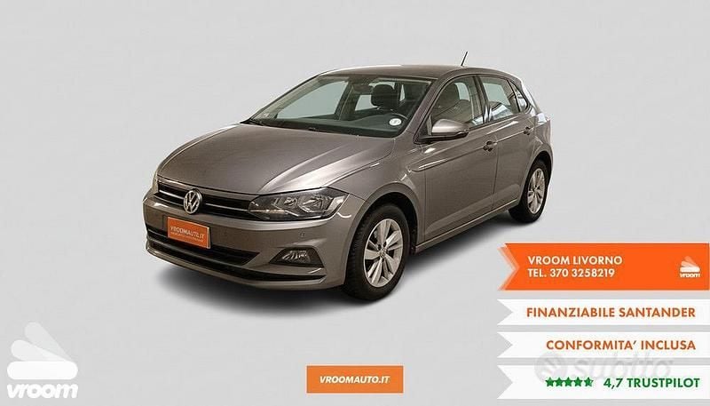 Grigio Usata 2019 VW Polo Business Tre volumi | 9000 € (Super prezzo) - Immagine 1/4