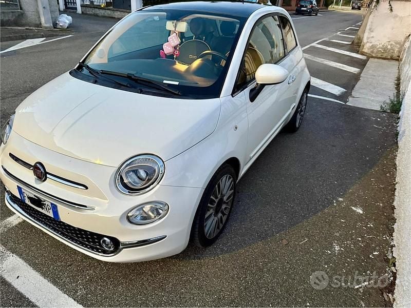 Usata Fiat 500 69 CV (50 kW) 2018 Bianco Utilitaria