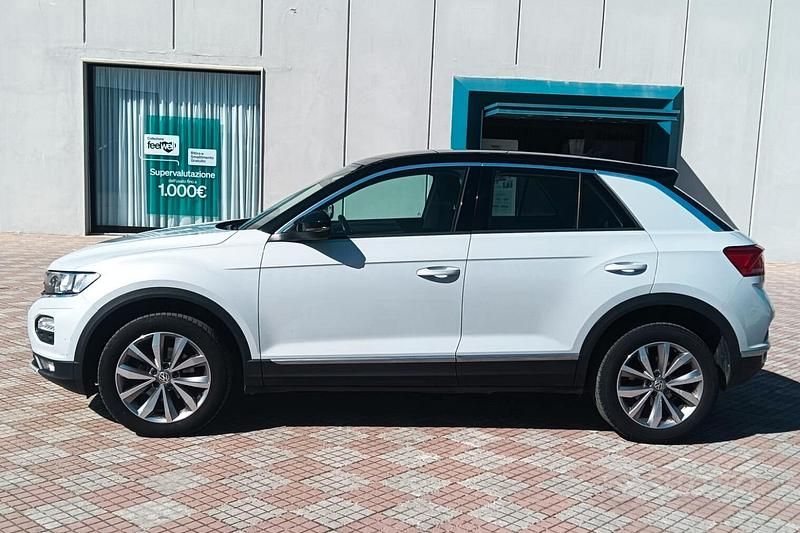 Usata VW T-Roc Style 116 CV (85 kW) 2019 Bianco SUV