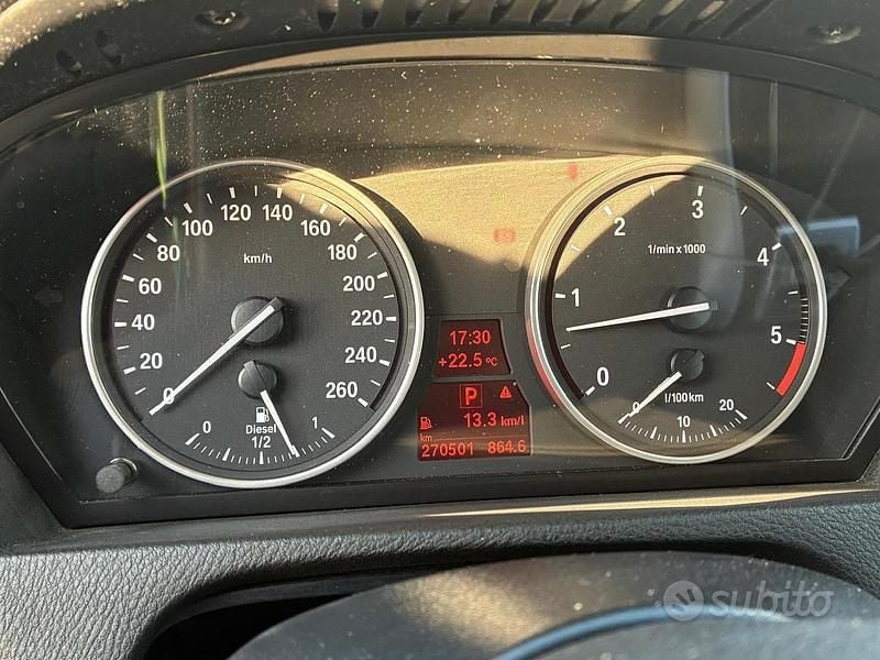 Usata BMW X5 235 CV (172 kW) 2009 Grigio SUV